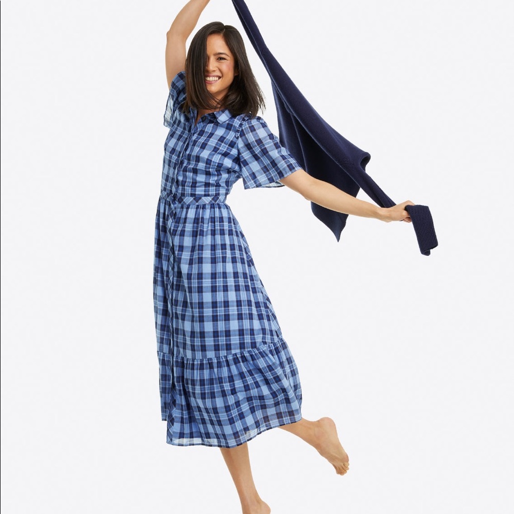 Size 0 Draper James plaid dress